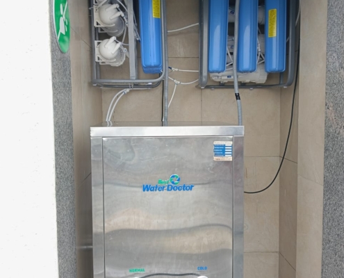200 liters with water dispenser